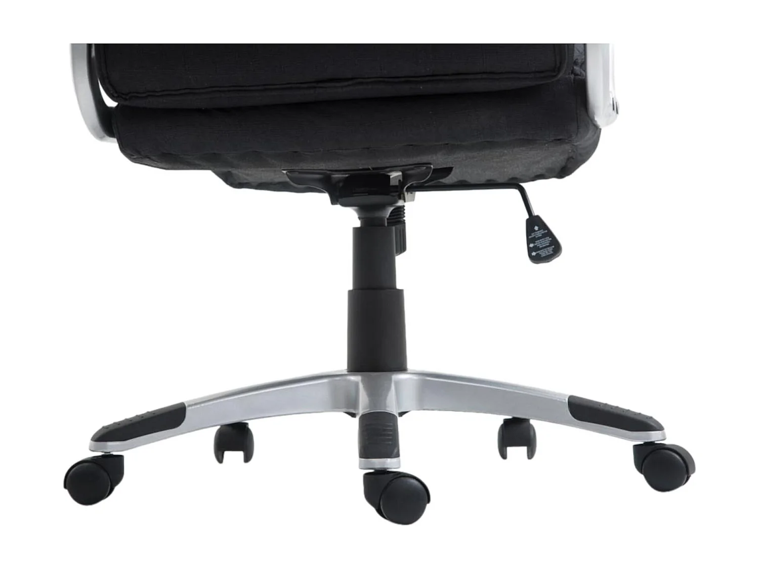 Bürosessel - Stoff & Kunststoff - schwarz - Texas V2