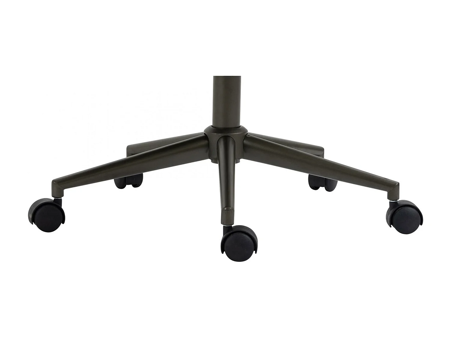 Chaise de bureau - Similicuir & Chrome - Cognac - Nampa