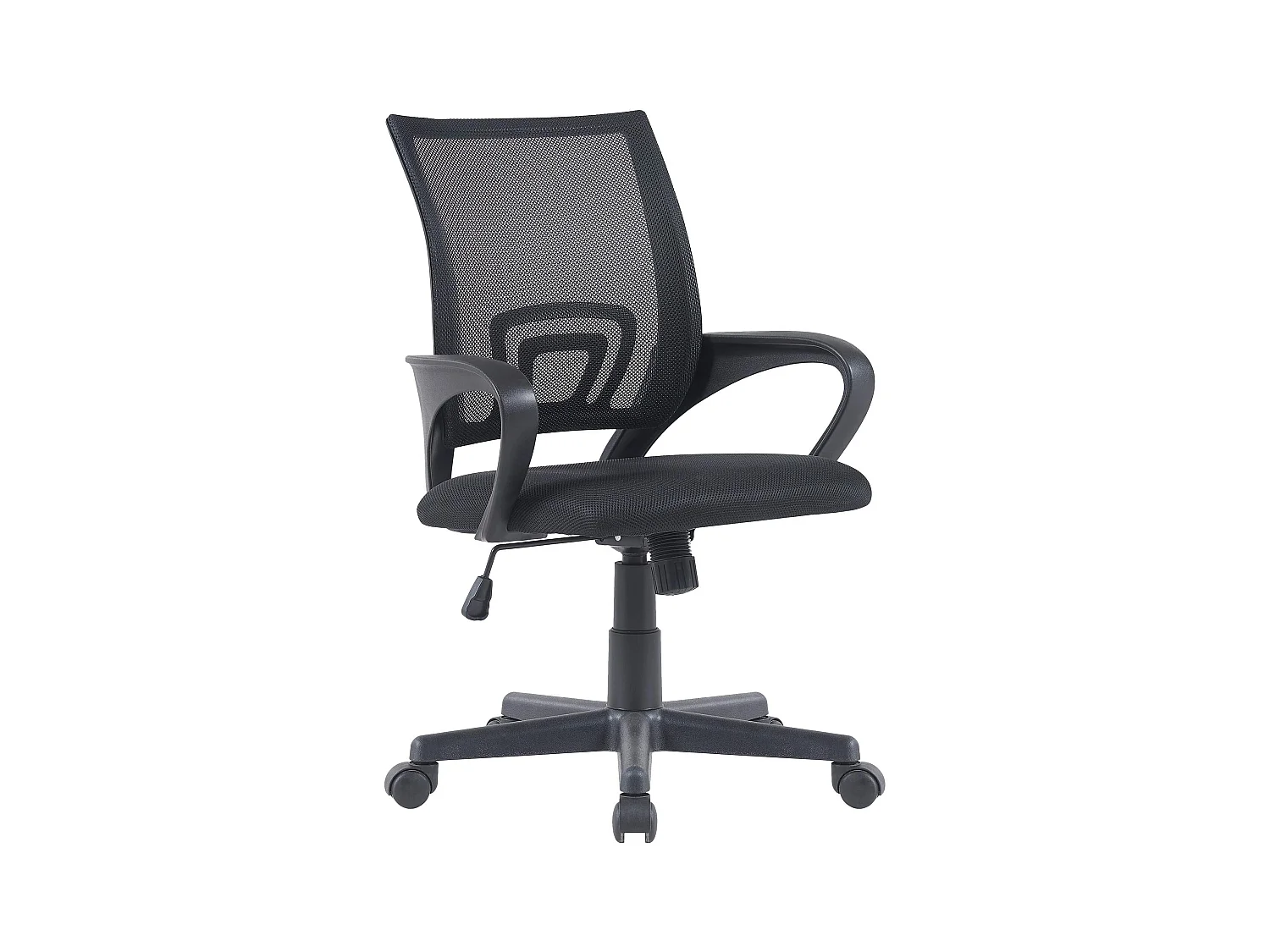 Chaise de bureau - Similicuir - Noir - Genius