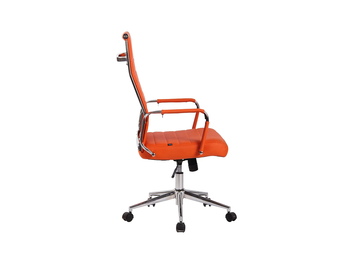 Bürostuhl - Kunstleder - orange - Kolumbus