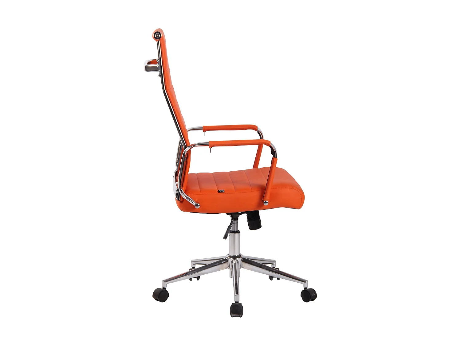 Chaise de bureau - Similicuir - Orange - Kolumbus