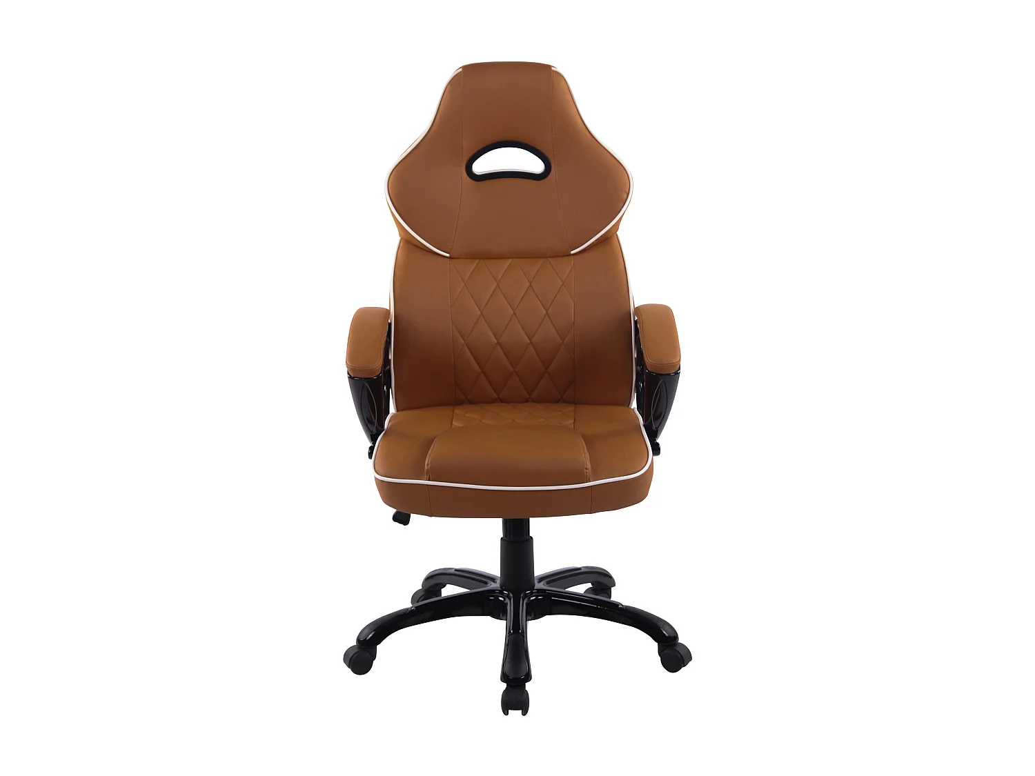 Sedia da ufficio - Finta pelle & Plastica - marrone chiaro - BIG XXX