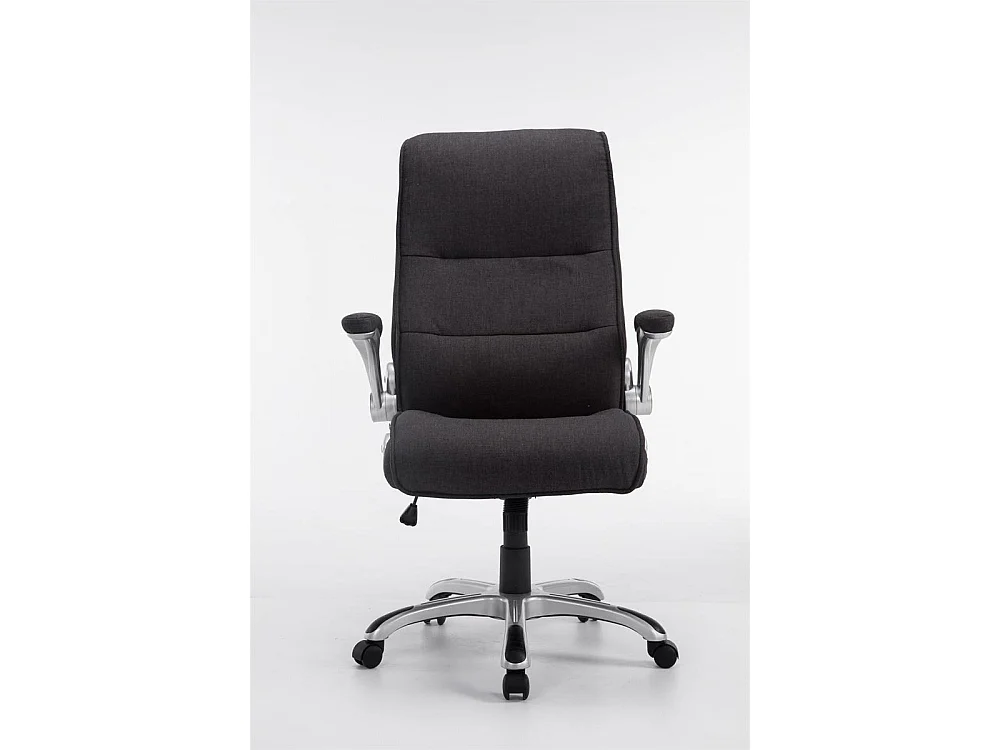 Chaise de bureau - Tissu & Plastique - Gris foncé - BIG Villach