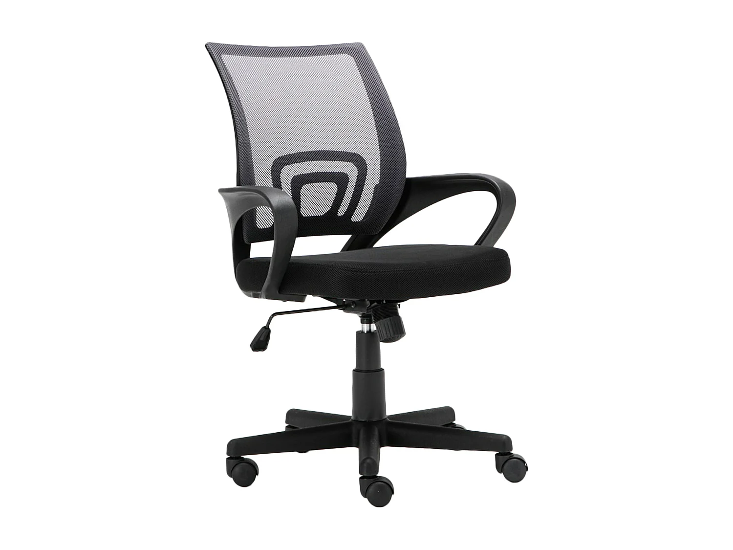 Bureaustoel - Kunstleer - grijs - Genius