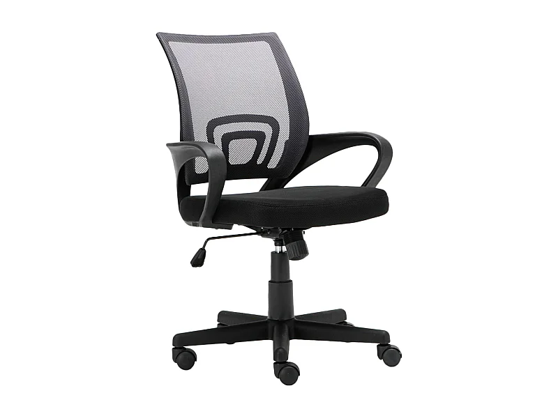 Chaise de bureau - Similicuir - Gris - Genius