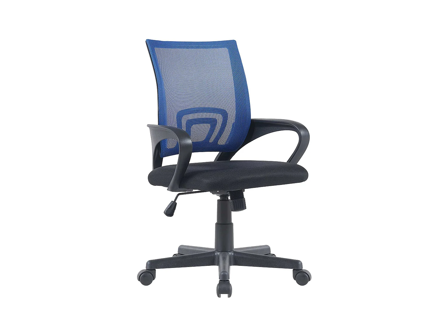 Chaise de bureau - Similicuir - Bleu - Genius