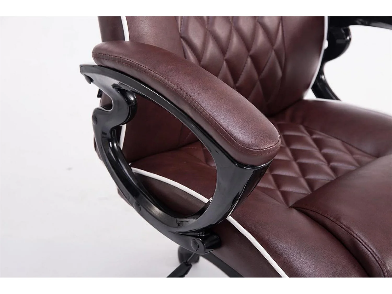 Bürosessel - Kunstleder & Kunststoff - bordeauxrot - BIG XXX