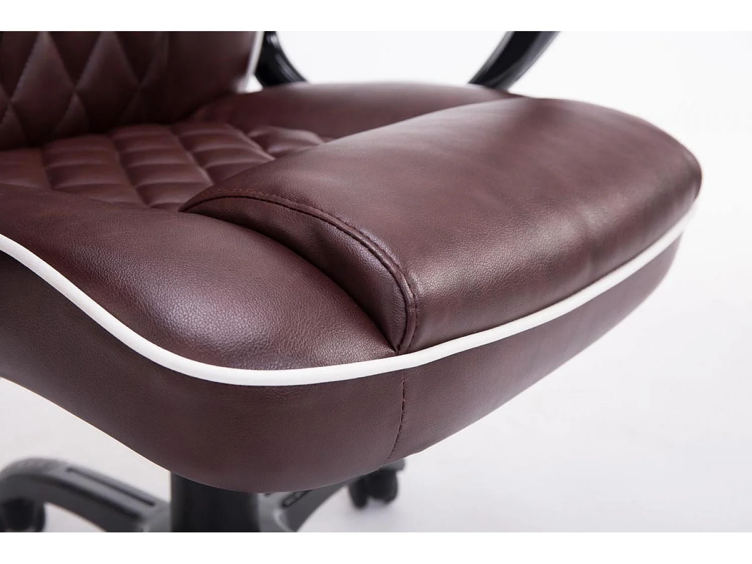 Bürosessel - Kunstleder & Kunststoff - bordeauxrot - BIG XXX
