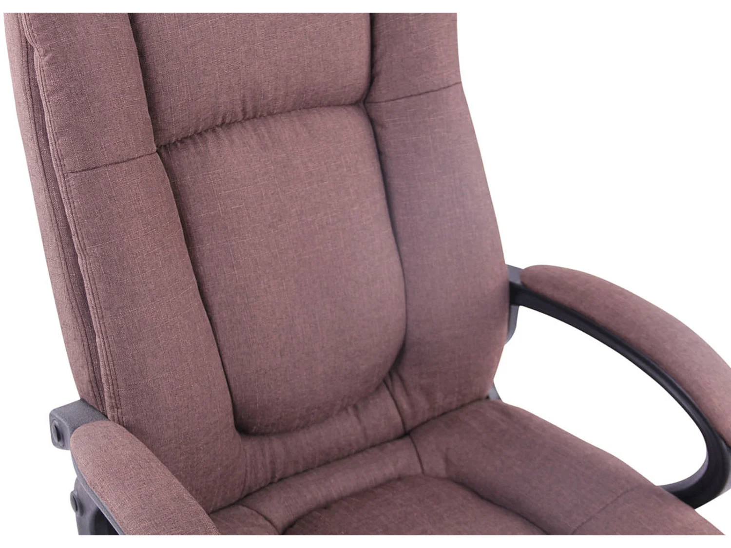 Chaise de bureau - Tissu & Plastique - Marron - XL Sparta XM