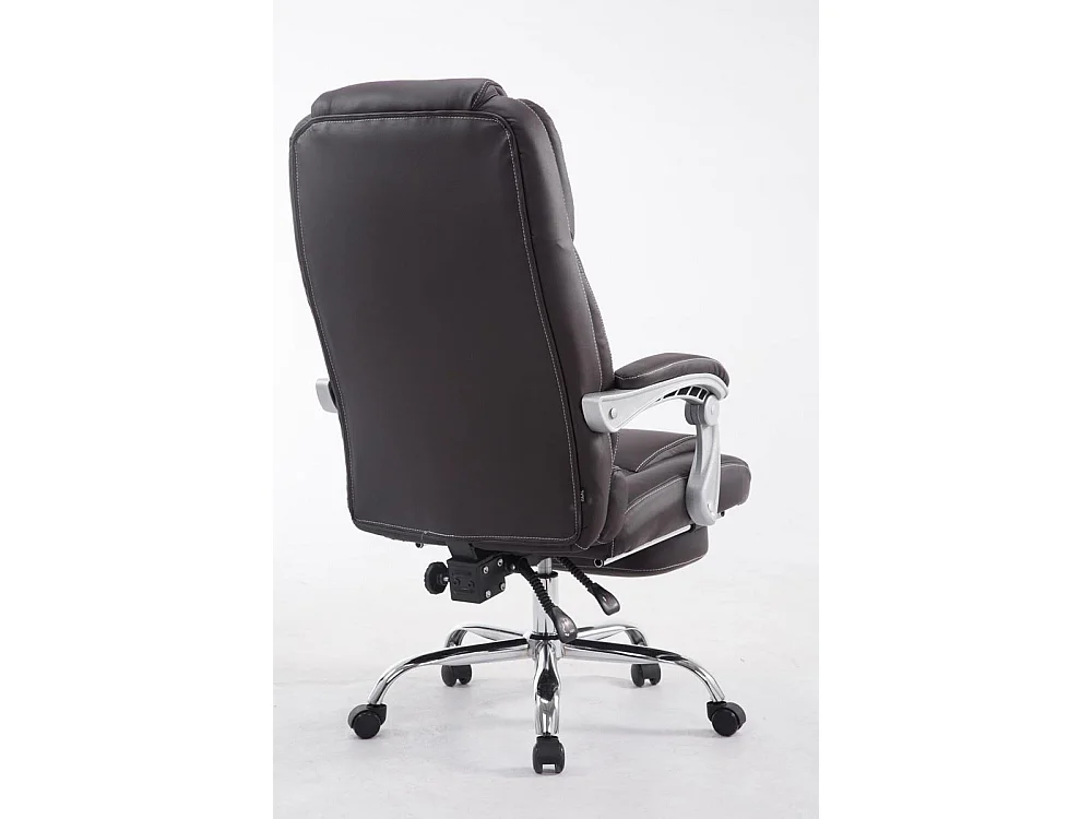 Chaise de bureau - Similicuir - Marron - Pacific