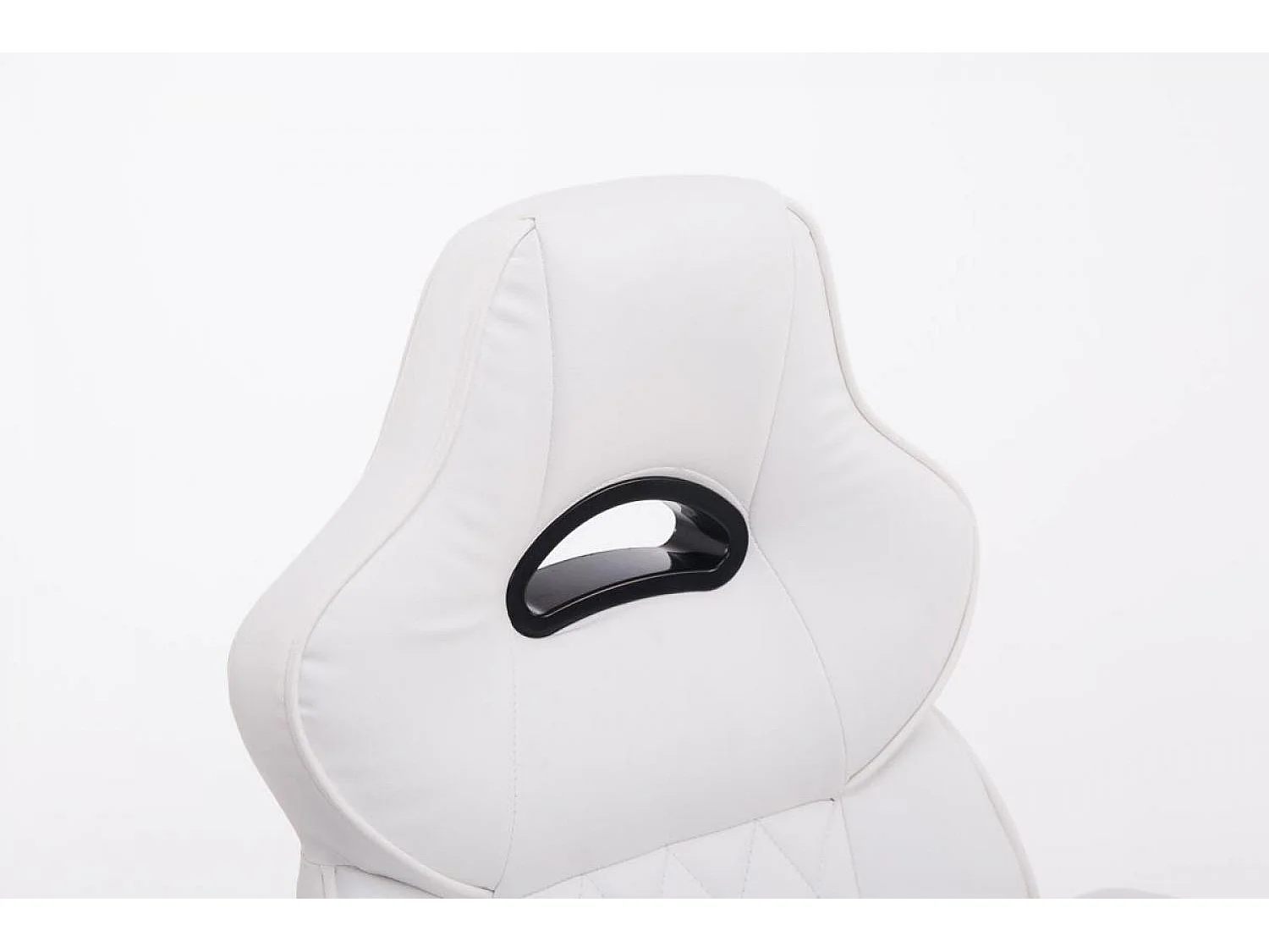Chaise de bureau - Similicuir & Plastique - Blanc - BIG XXX