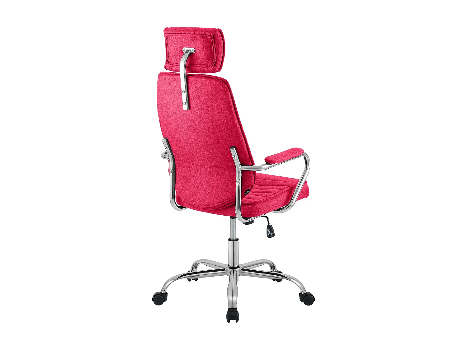 Chaise de bureau - Tissu - Rouge - Rako