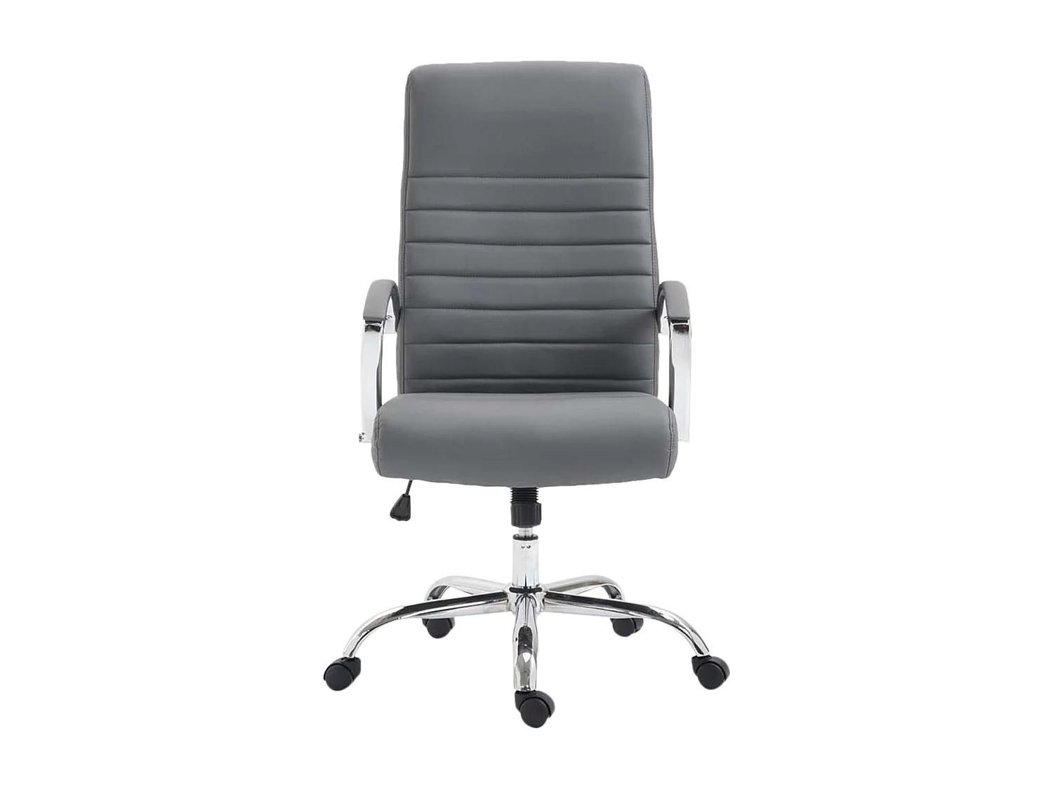 Chaise de bureau - Similicuir & Nature - Gris - Valais