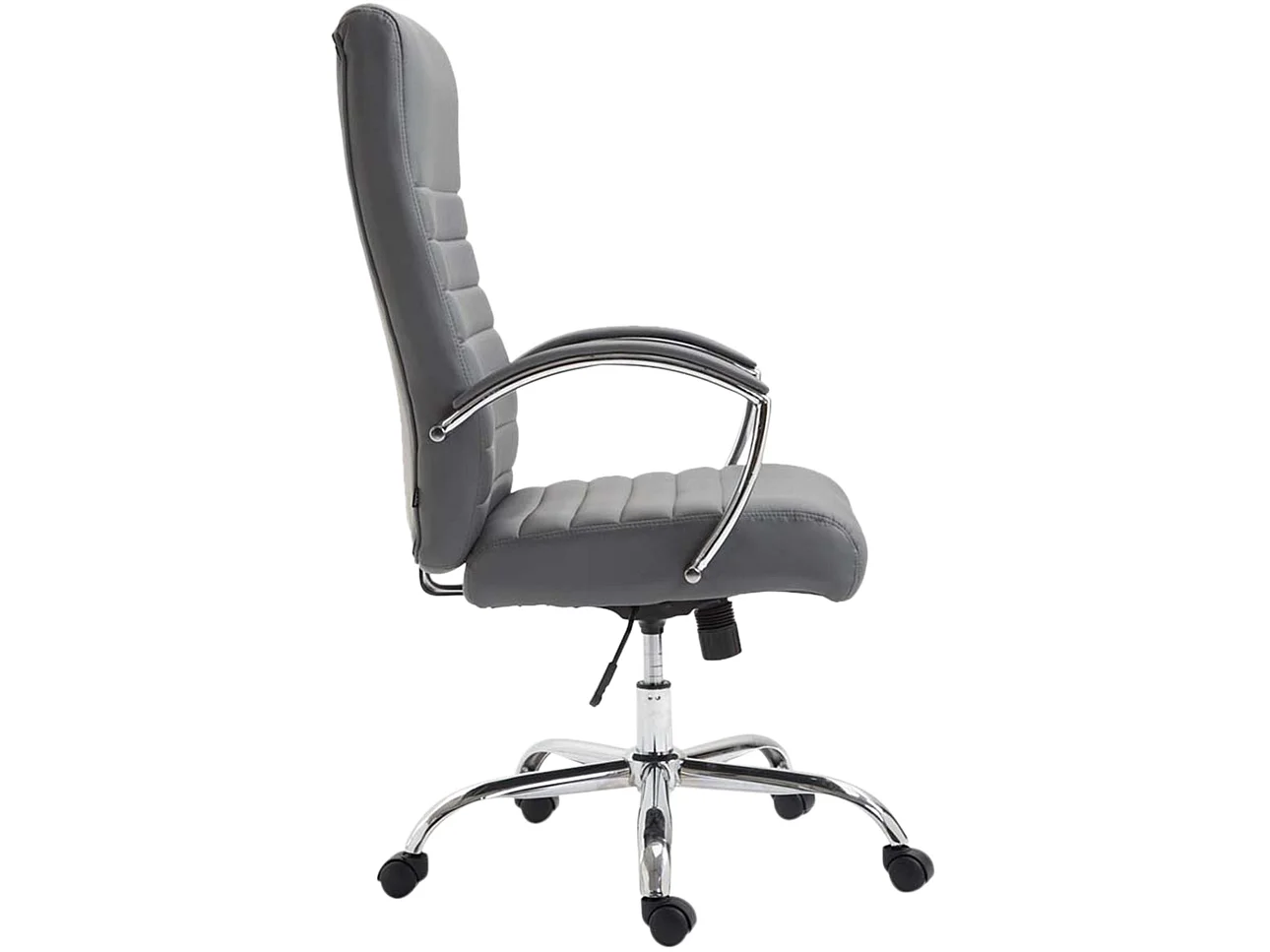 Chaise de bureau - Similicuir & Nature - Gris - Valais