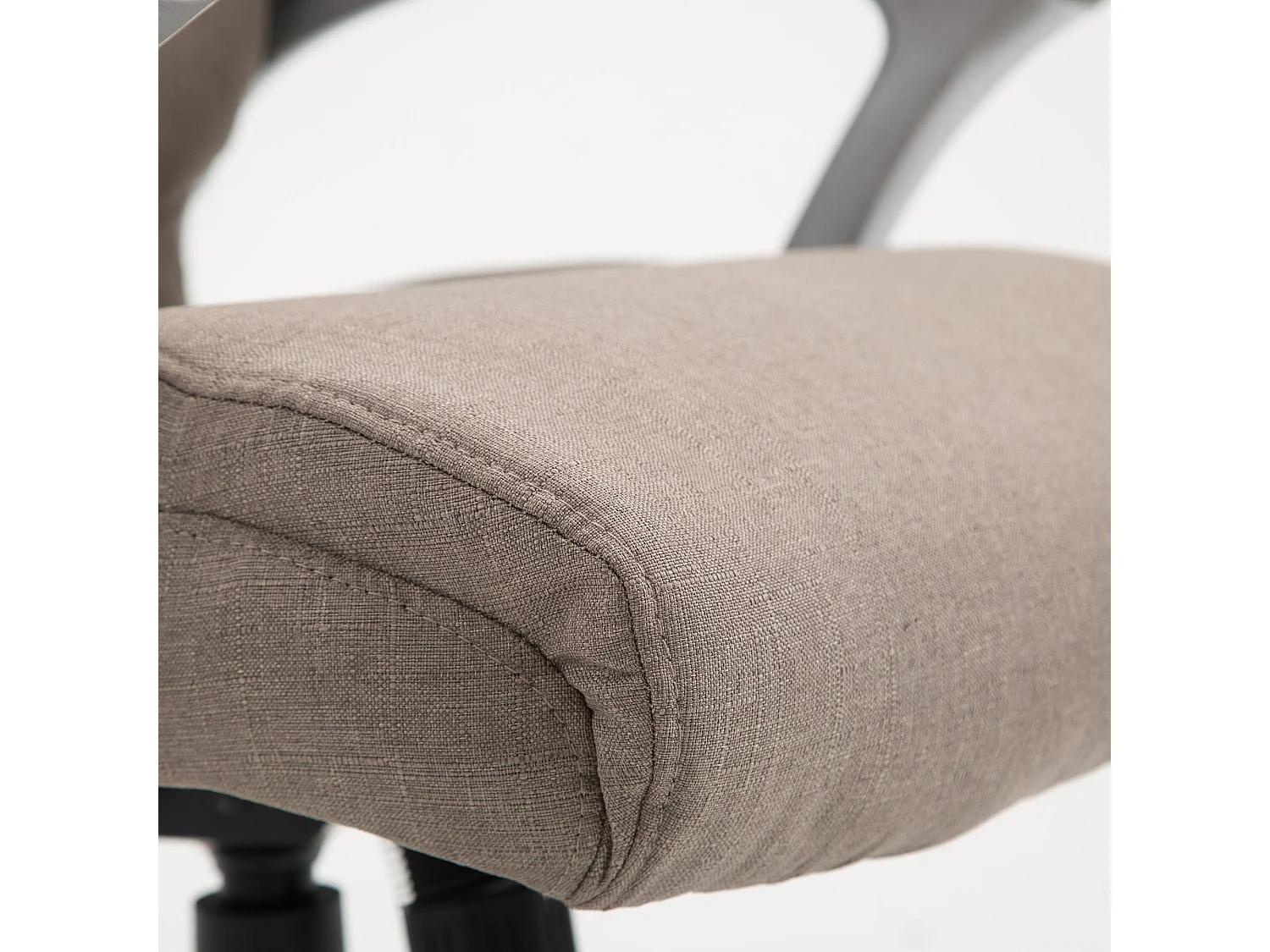 Bureaustoel - Stof & Kunststof - taupe - Texas V2