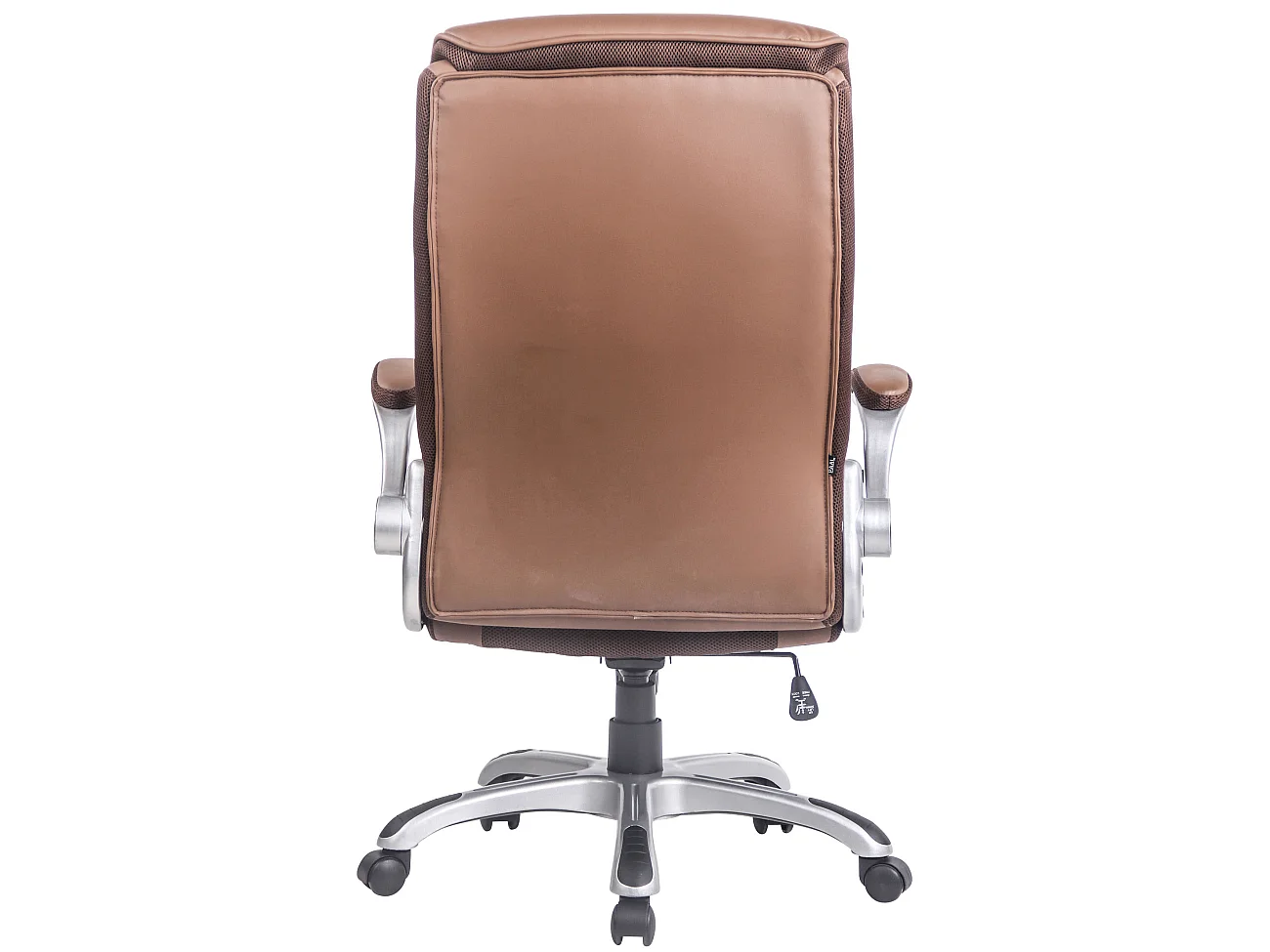 Chaise de bureau - Similicuir & Plastique - Marron clair - BIG Villach