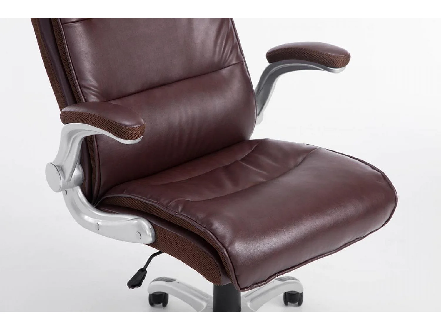 Chaise de bureau - Similicuir & Plastique - Bordeaux - BIG Villach