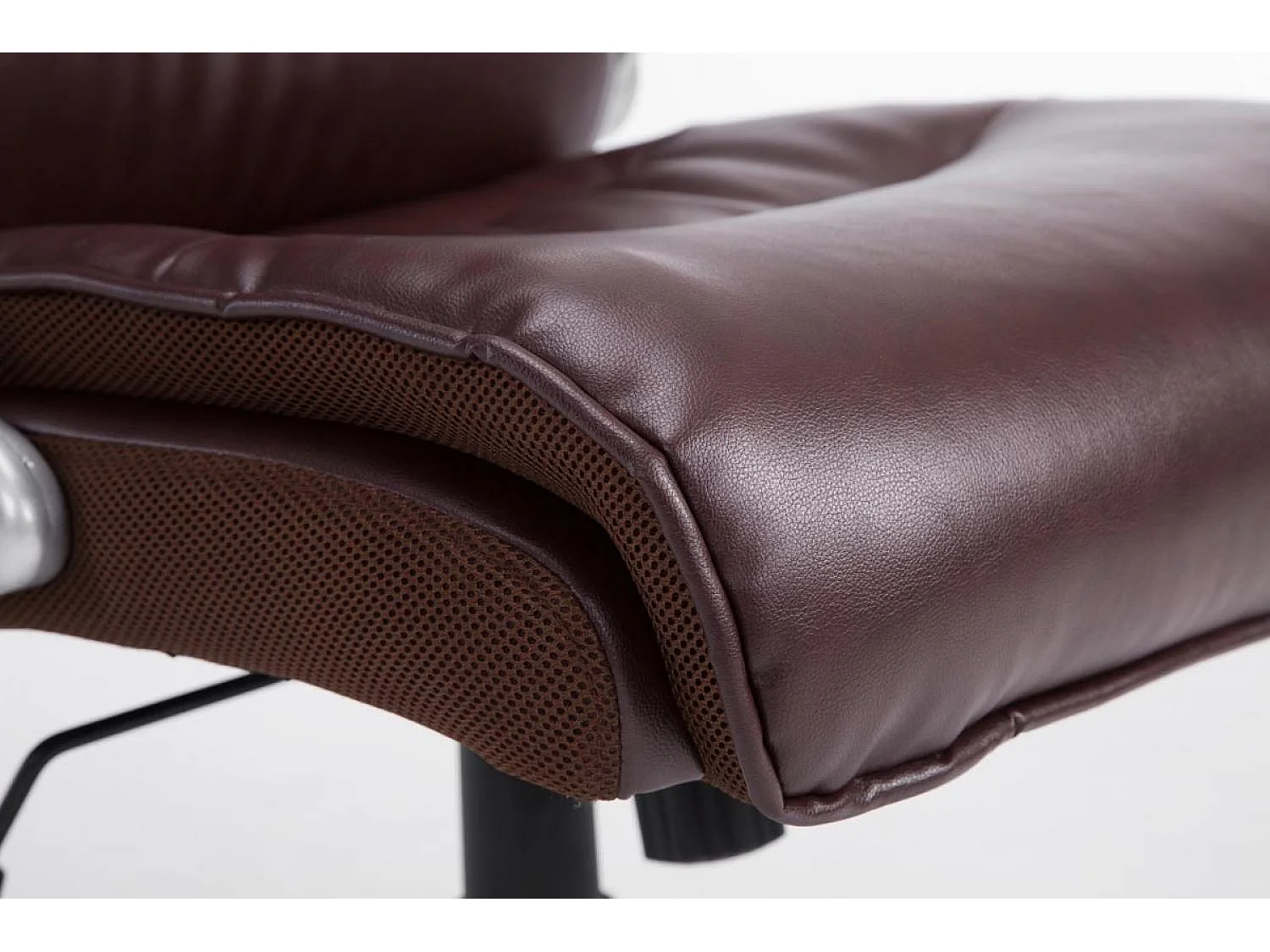 Chaise de bureau - Similicuir & Plastique - Bordeaux - BIG Villach