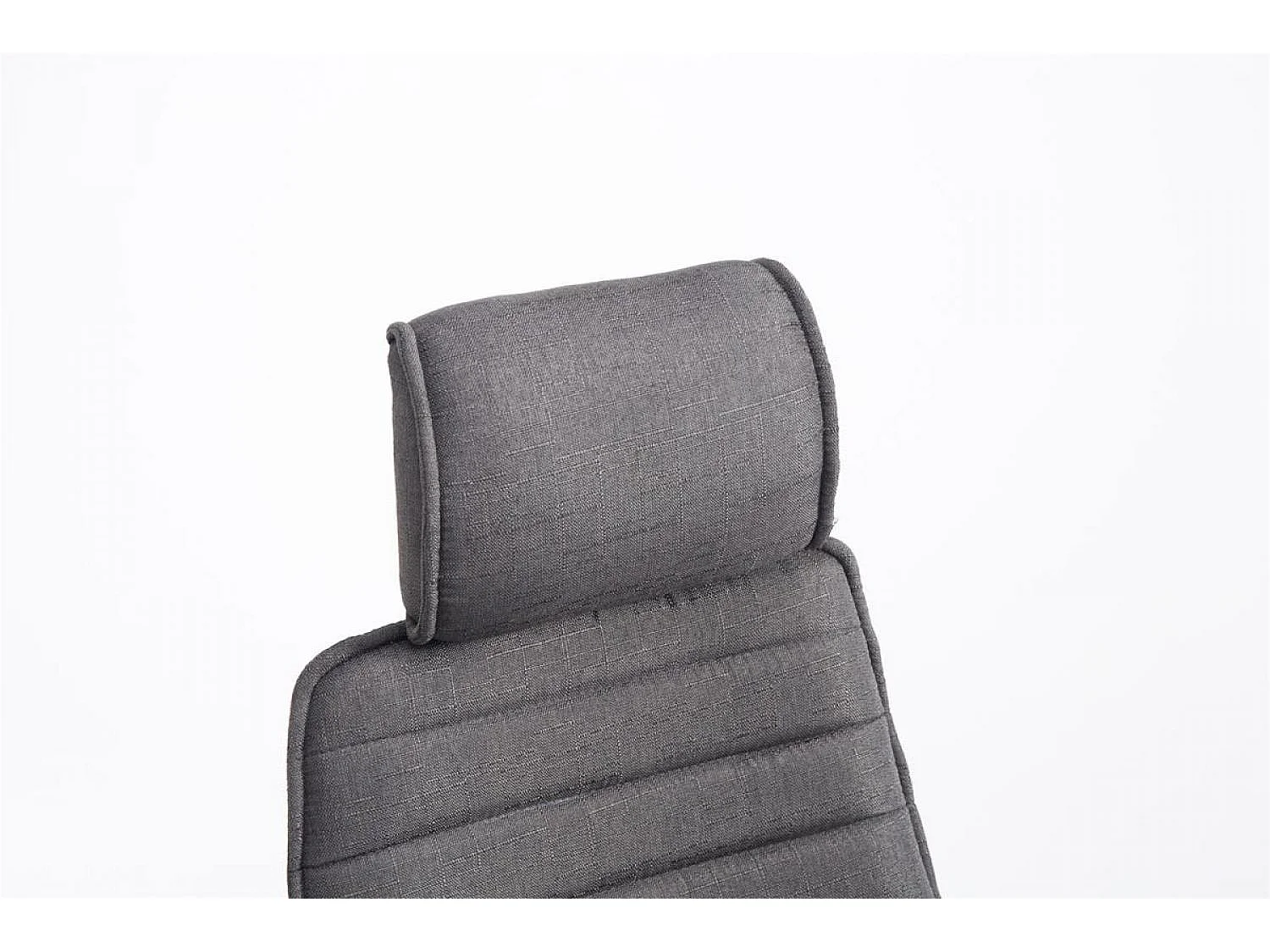 Chaise de bureau - Tissu - Gris foncé - Rako