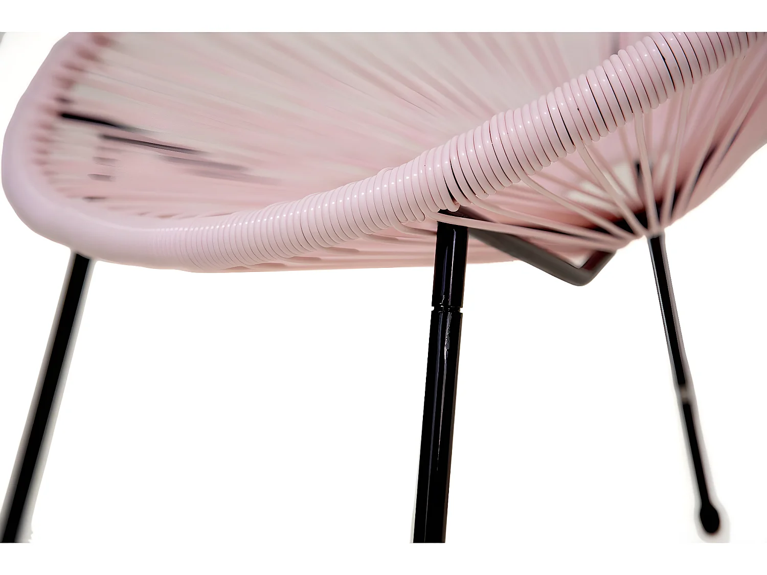 Lot de 2 fauteuils de jardin "Ania" - Rose