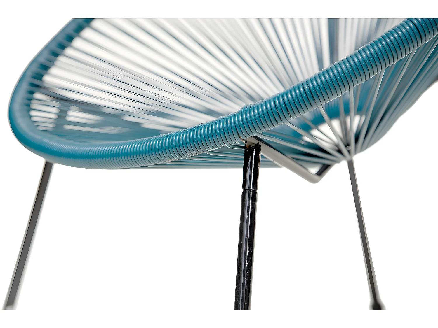 Lot de 2 fauteuils de jardin "Ania" - Bleu foncé