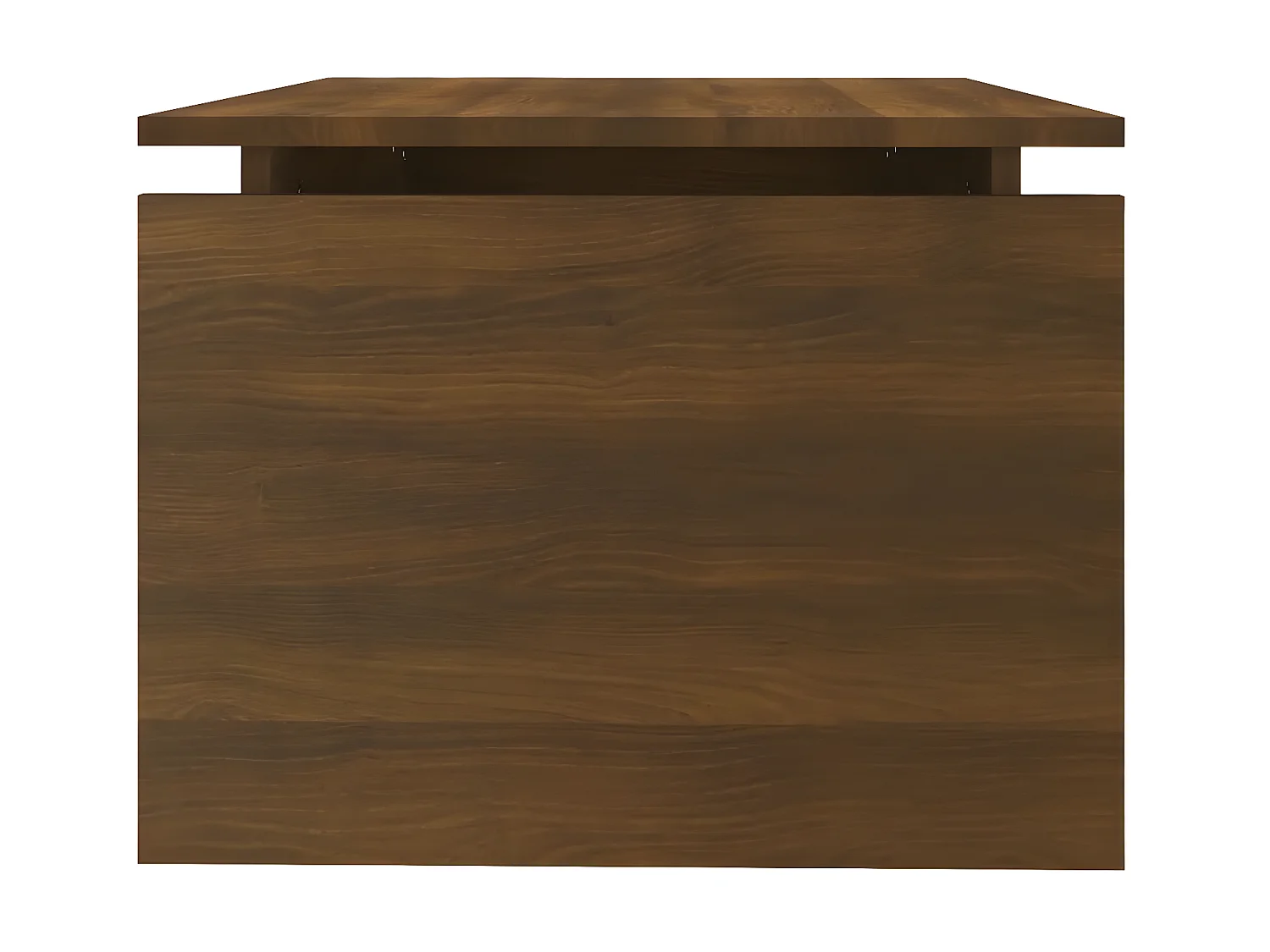 Couchtisch Braun Beistelltisch Eichen-Optik 68x50x38 cm Holzwerkstoff -MN32688