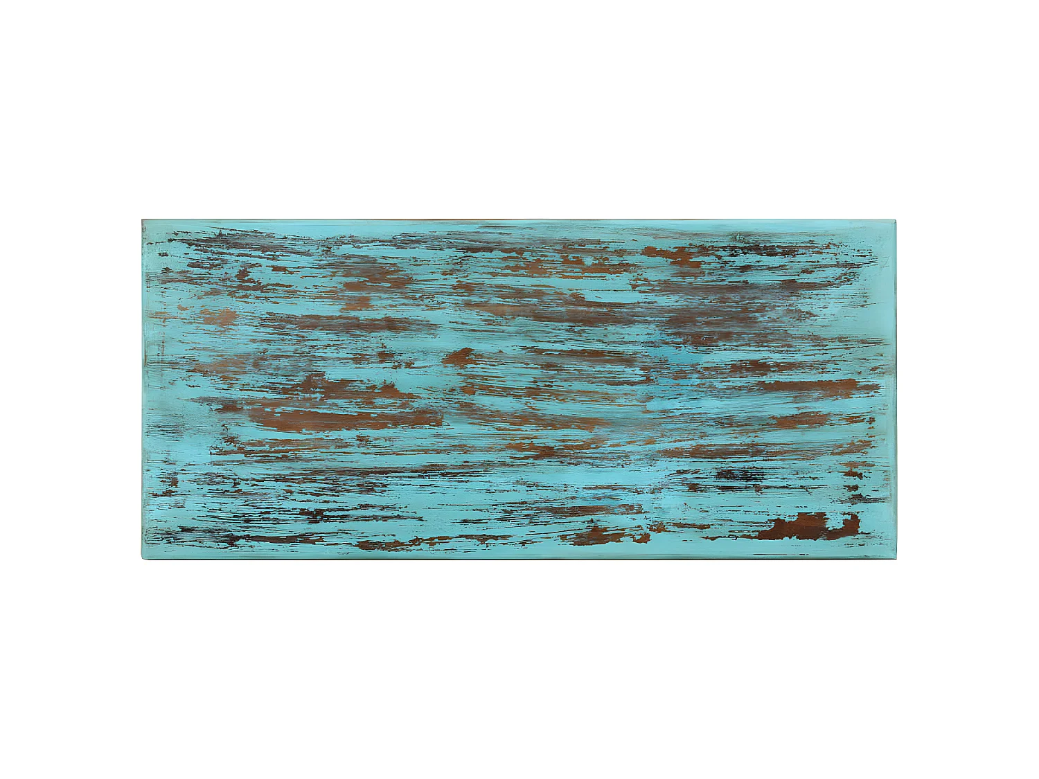 Couchtisch Beistelltisch 110x50x34 cm Altholz Massiv -MN75102