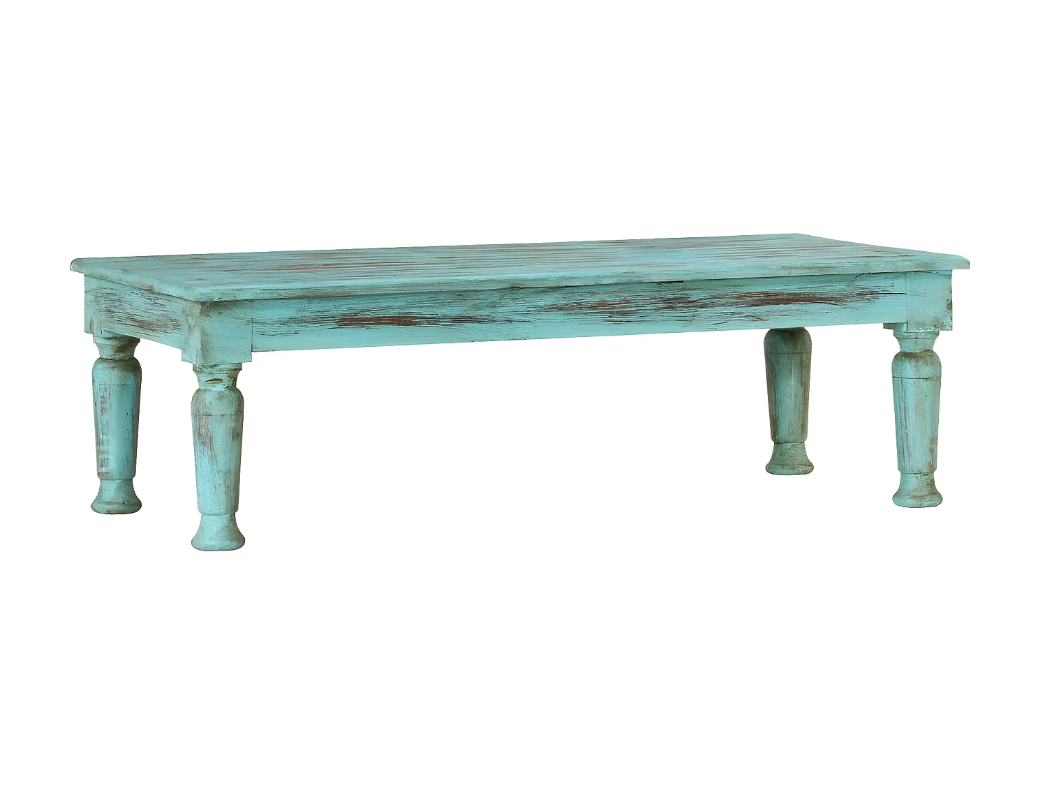 Couchtisch Beistelltisch 110x50x34 cm Altholz Massiv -MN75102