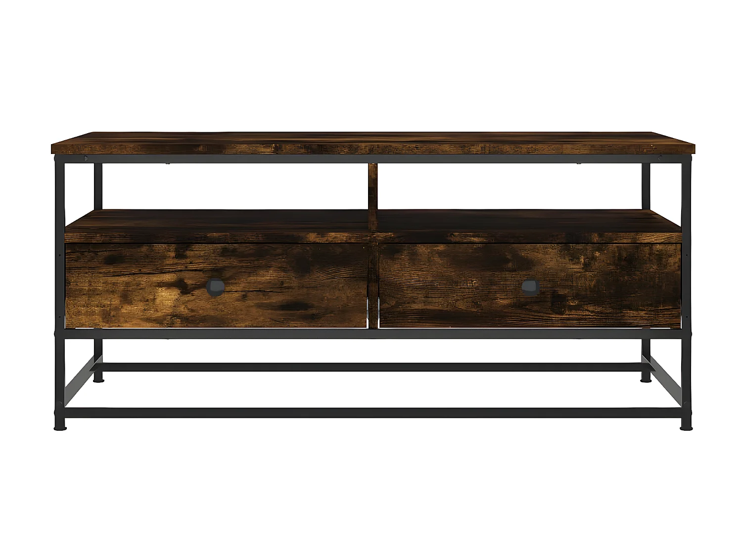 Couchtisch Beistelltisch Räuchereiche 100x51x45 cm Holzwerkstoff -MN80701