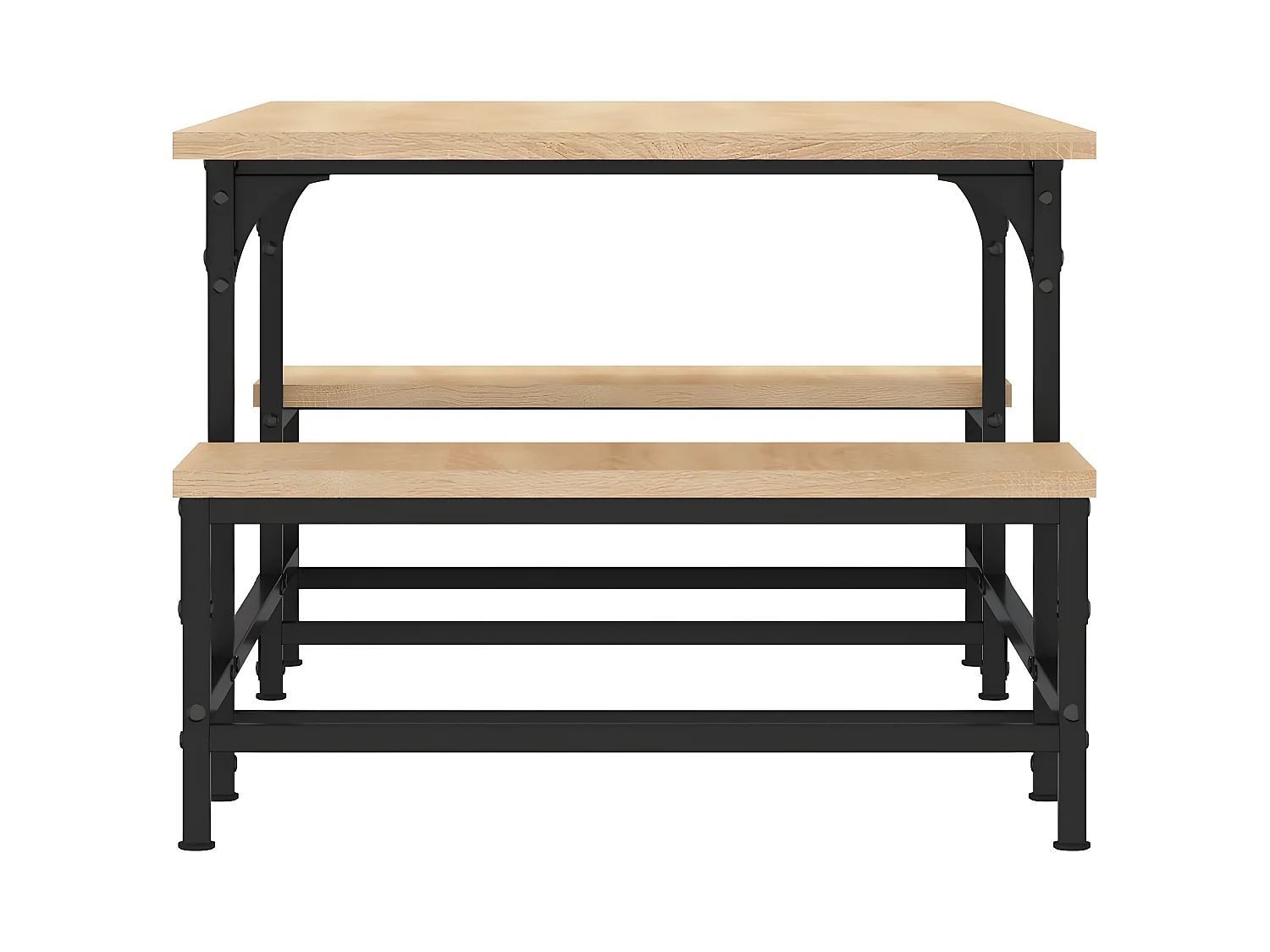 Couchtisch Beistelltisch Sonoma-Eiche 100x50,5x40 cm Holzwerkstoff -MN60642