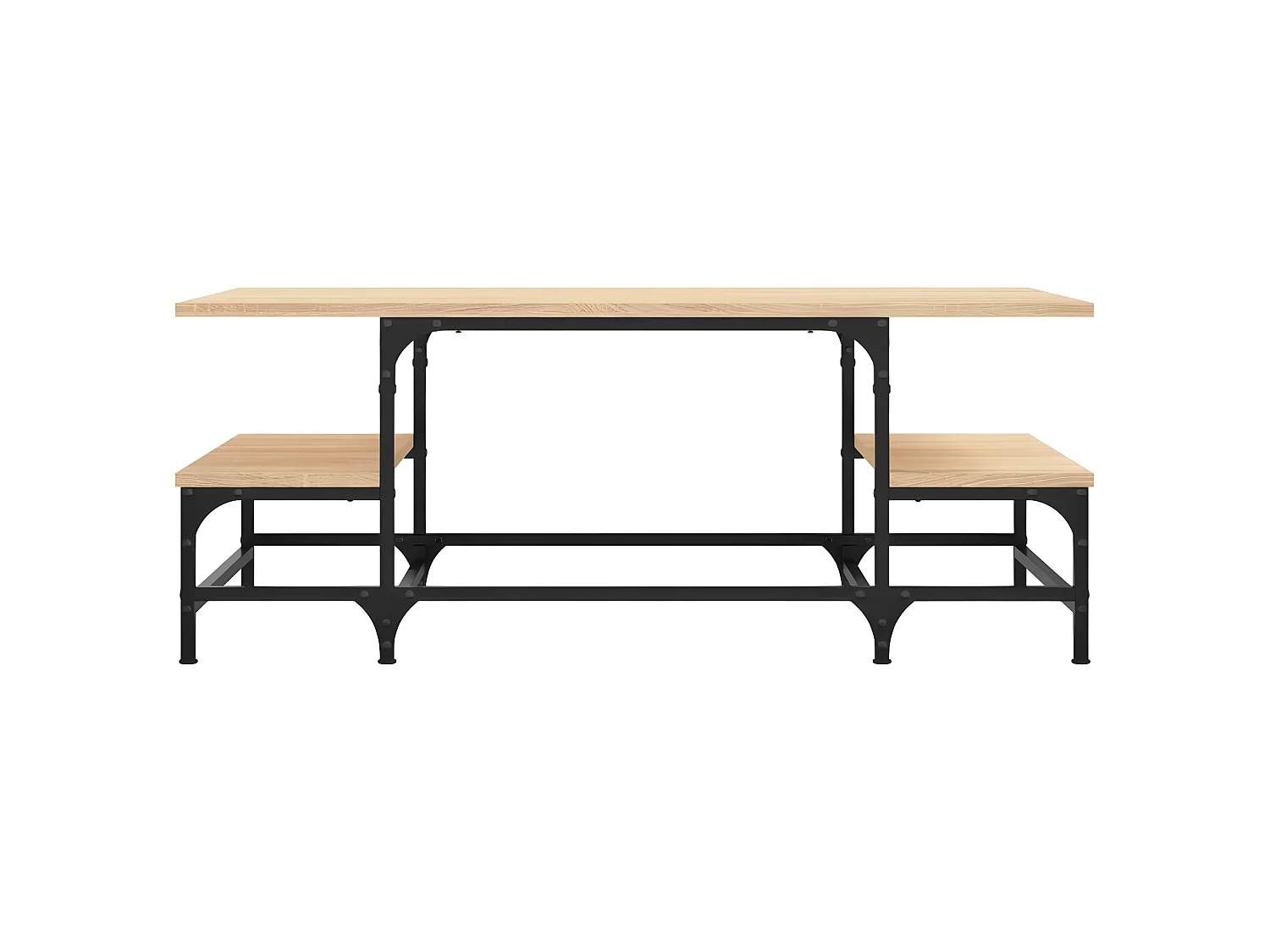 Couchtisch Beistelltisch Sonoma-Eiche 100x50,5x40 cm Holzwerkstoff -MN60642