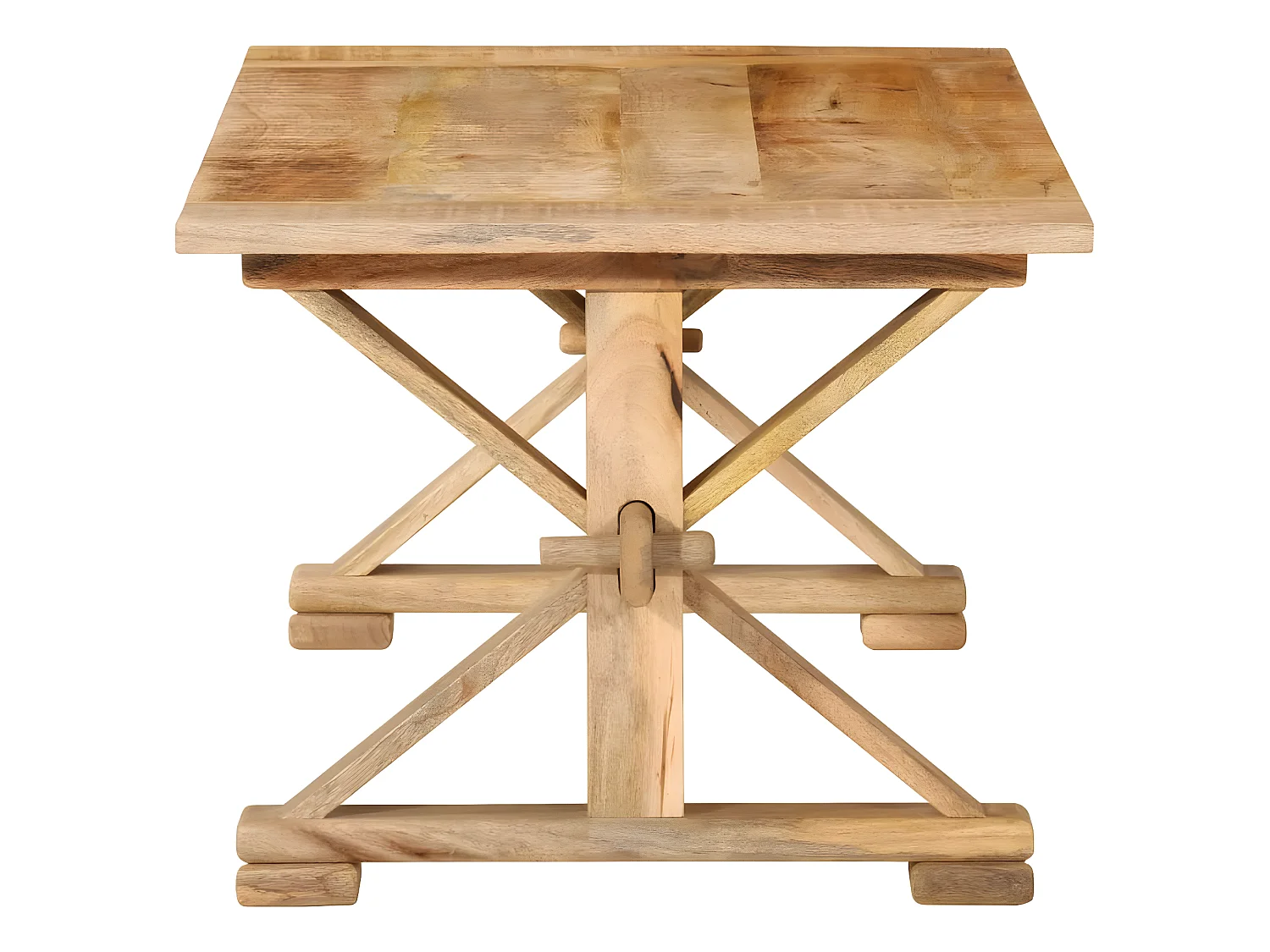 Couchtisch Beistelltisch 110x52x40 cm Massivholz Mango -MN29159