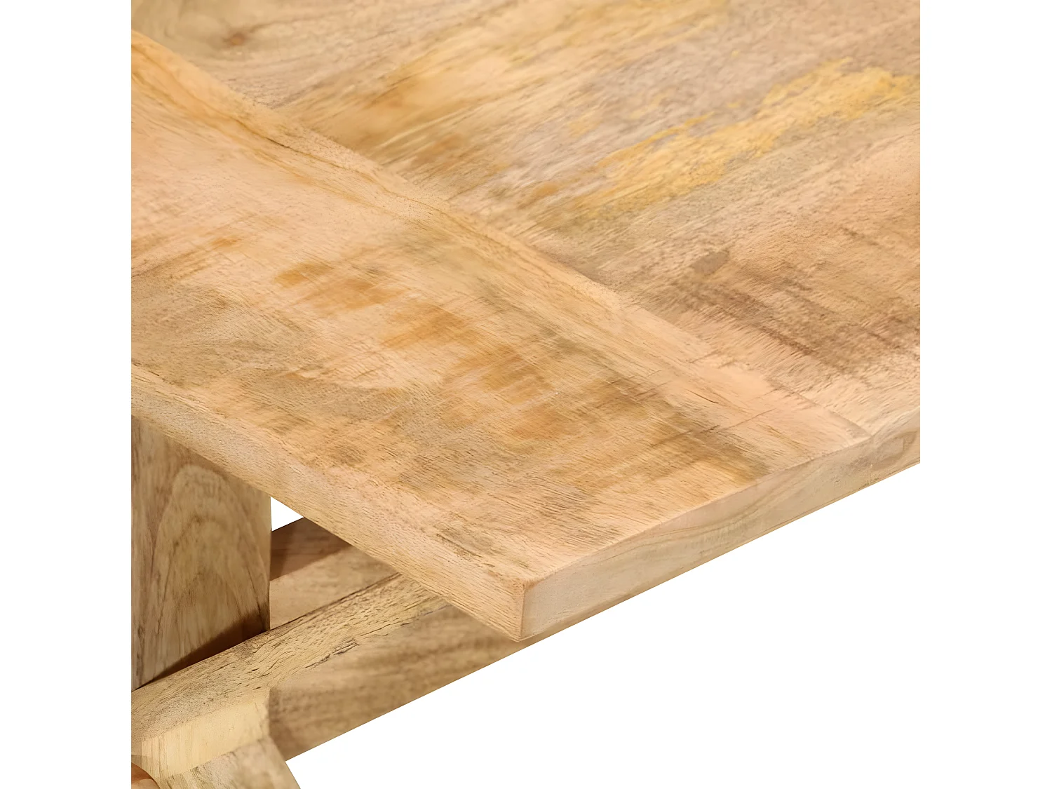 Couchtisch Beistelltisch 110x52x40 cm Massivholz Mango -MN29159