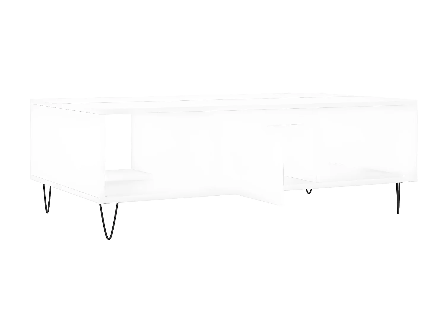 Couchtisch Beistelltisch Weiß 104x60x35 cm Holzwerkstoff -MN13222