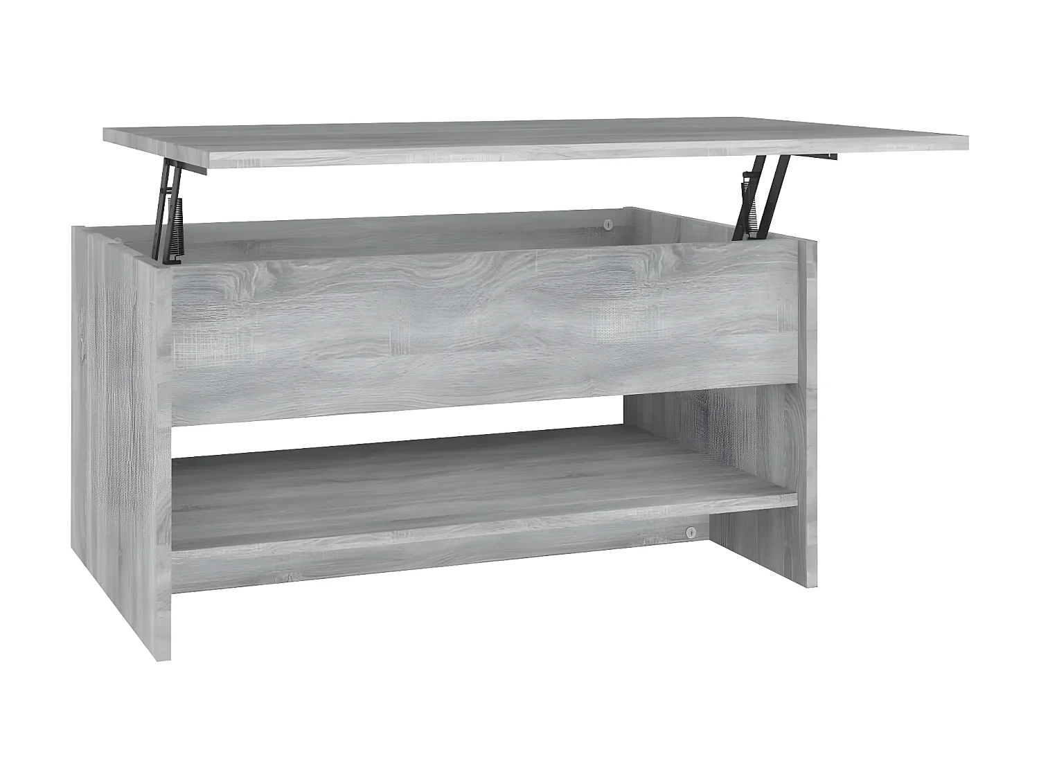 Couchtisch Beistelltisch Grau Sonoma 80x50x40 cm Holzwerkstoff -MN67727