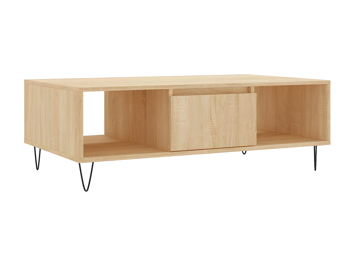 Couchtisch Beistelltisch Sonoma-Eiche 104x60x35 cm Holzwerkstoff -MN94156