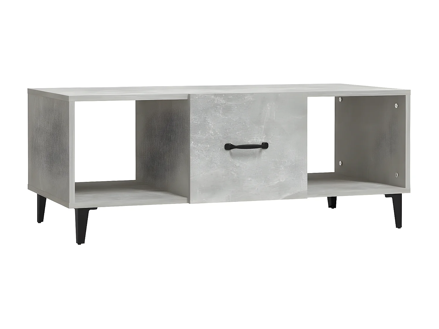 Couchtisch Beistelltisch Betongrau 102x50x40 cm Holzwerkstoff -MN19828