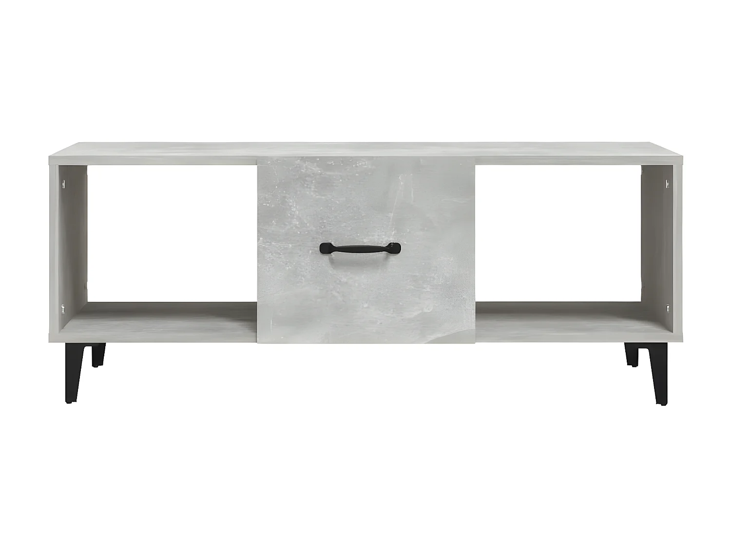 Couchtisch Beistelltisch Betongrau 102x50x40 cm Holzwerkstoff -MN19828