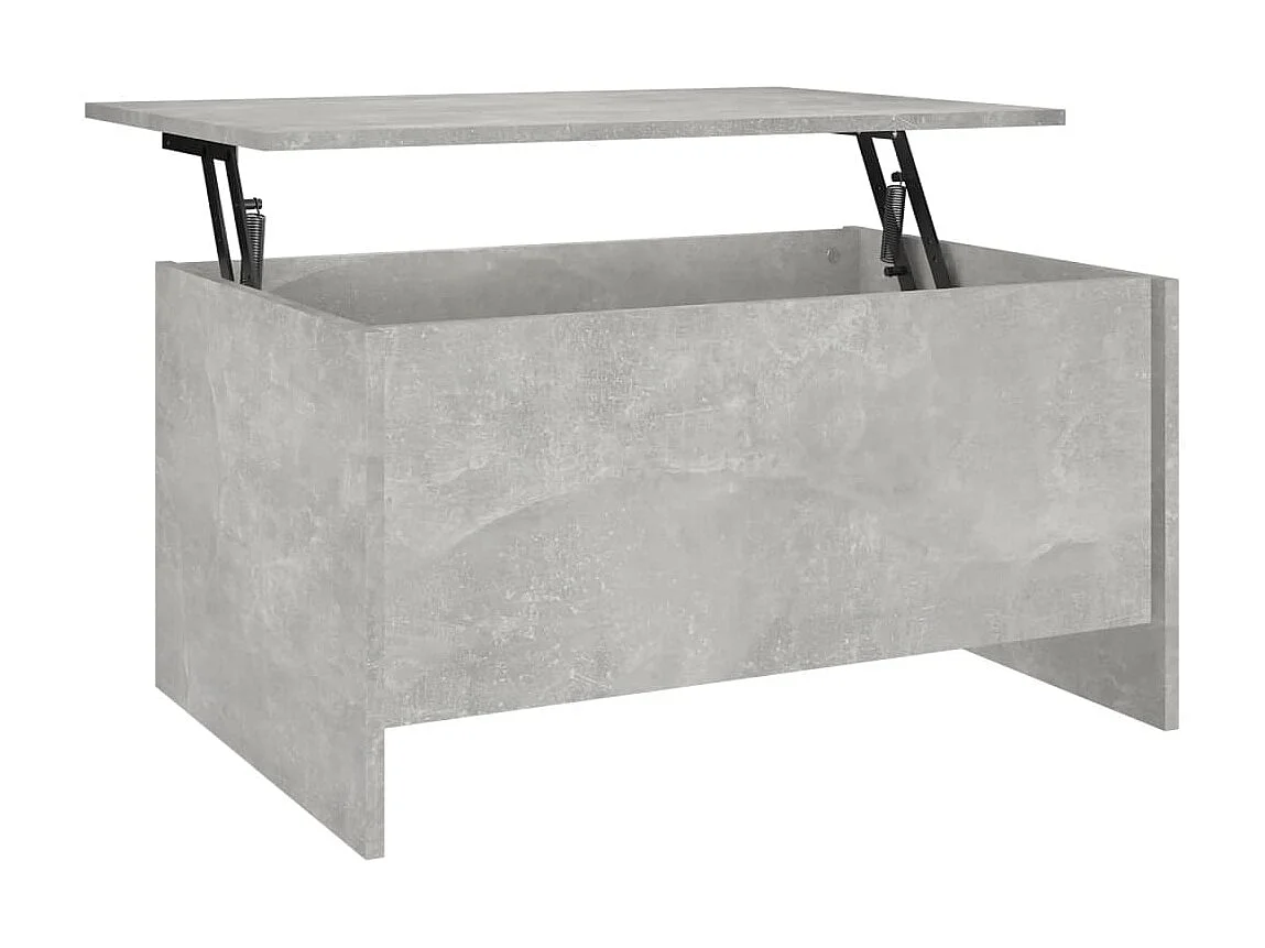 Couchtisch Beistelltisch Betongrau 80x55,5x41,5 cm Holzwerkstoff -MN98465