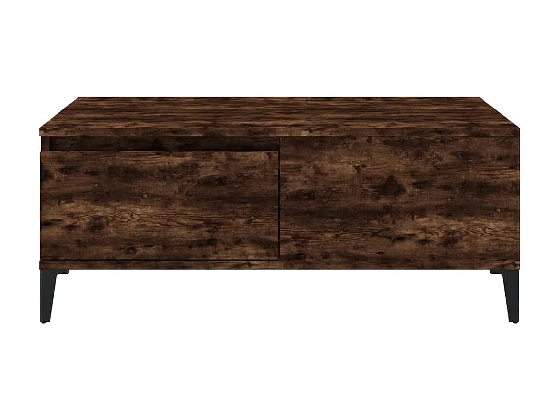 Couchtisch Beistelltisch Räuchereiche 90x50x36,5 cm Holzwerkstoff -MN24330