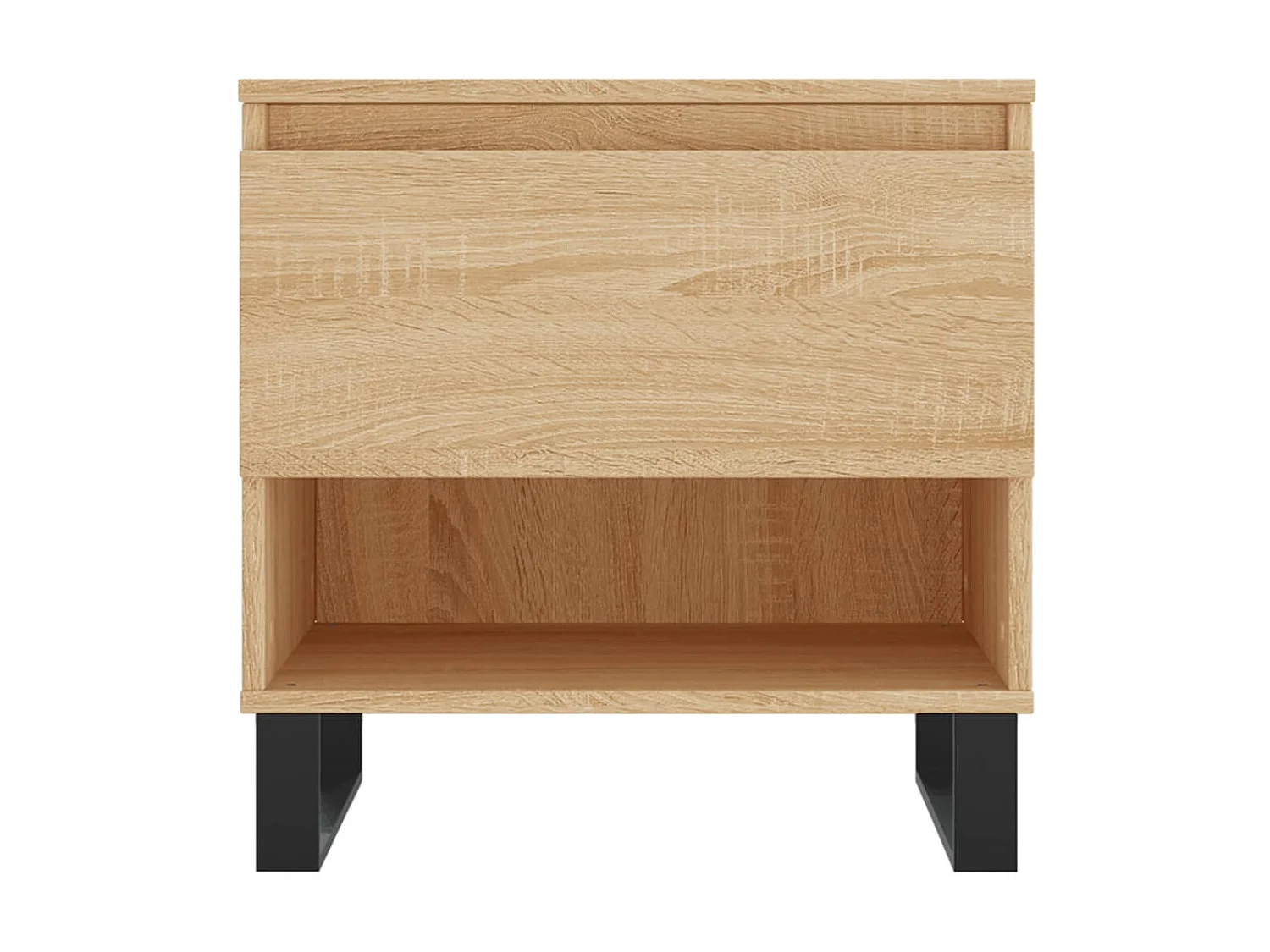 2er-Set Couchtische Beistelltisch Sonoma-Eiche 50x46x50 cm Holzwerkstoff -MN82991