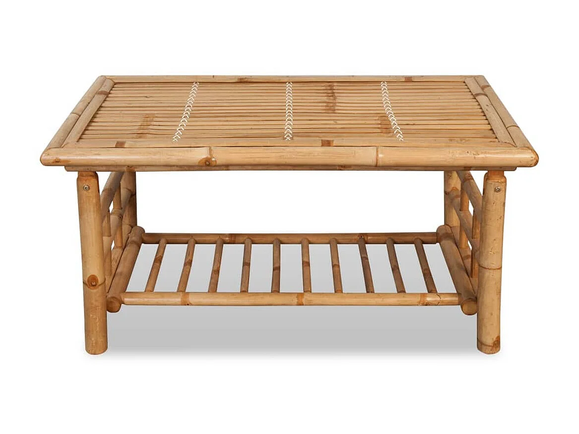 Couchtisch Beistelltisch Bambus 90x50x45 cm -MN97641