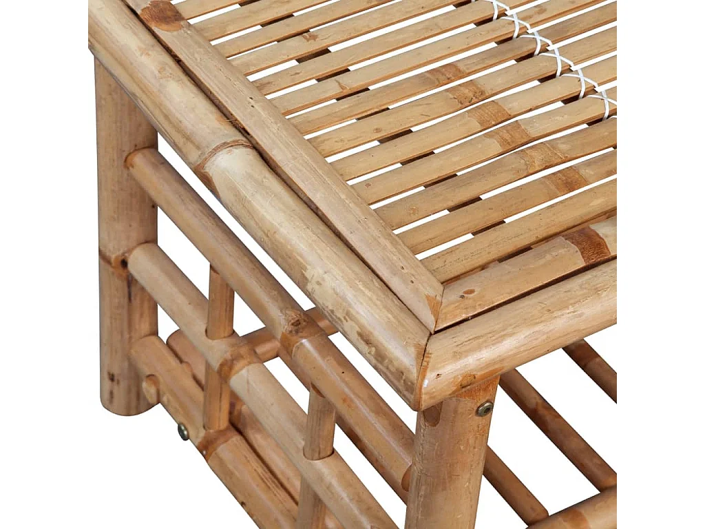 Couchtisch Beistelltisch Bambus 90x50x45 cm -MN97641