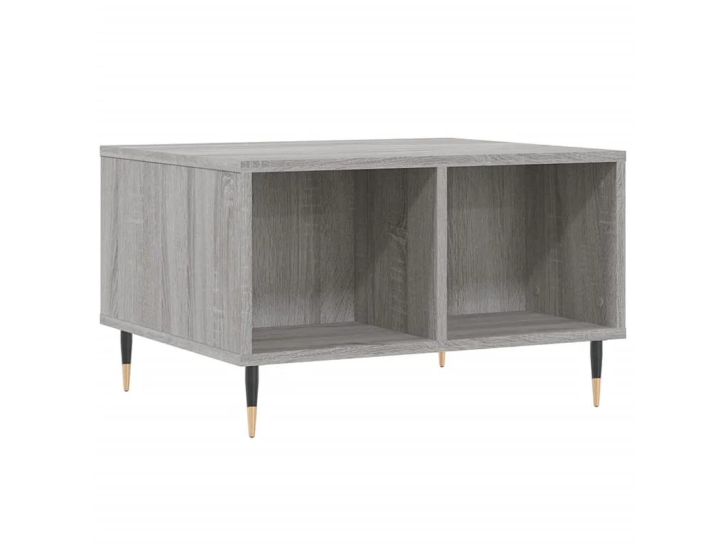 Couchtisch Beistelltisch Grau Sonoma 60x50x36,5 cm Holzwerkstoff -MN81045
