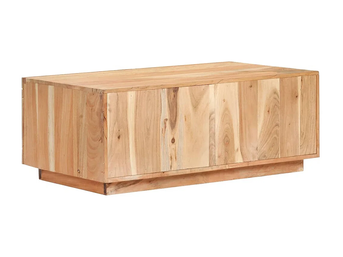 Couchtisch Beistelltisch 90 x 50 x 35 cm Recyceltes Massivholz -MN52643