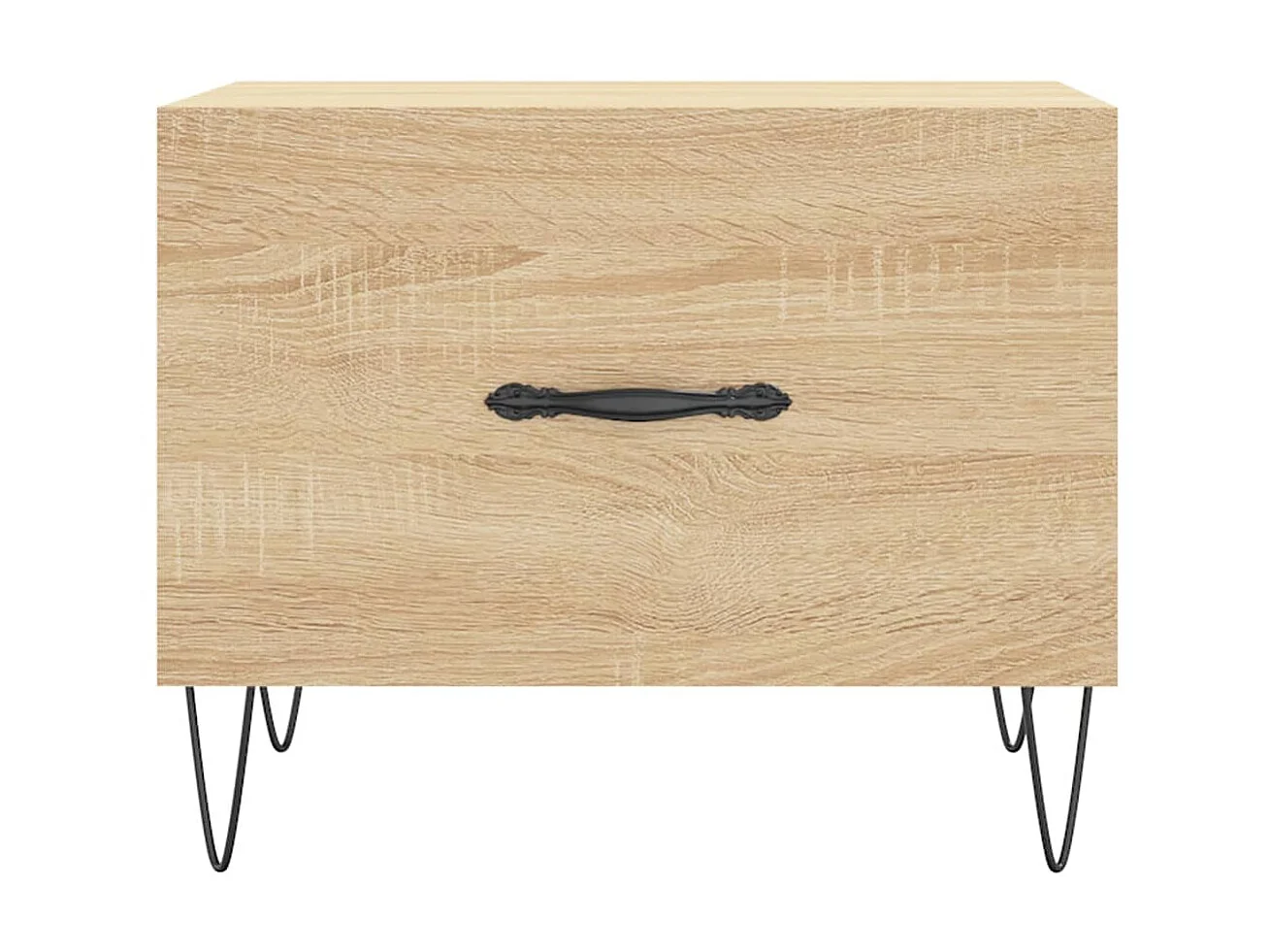 Couchtisch Beistelltisch Sonoma-Eiche 50x50x40 cm Holzwerkstoff -MN10096