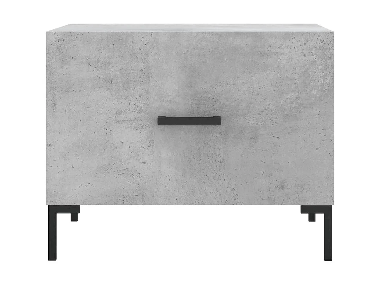Couchtisch Beistelltisch Betongrau 50x50x40 cm Holzwerkstoff -MN64404