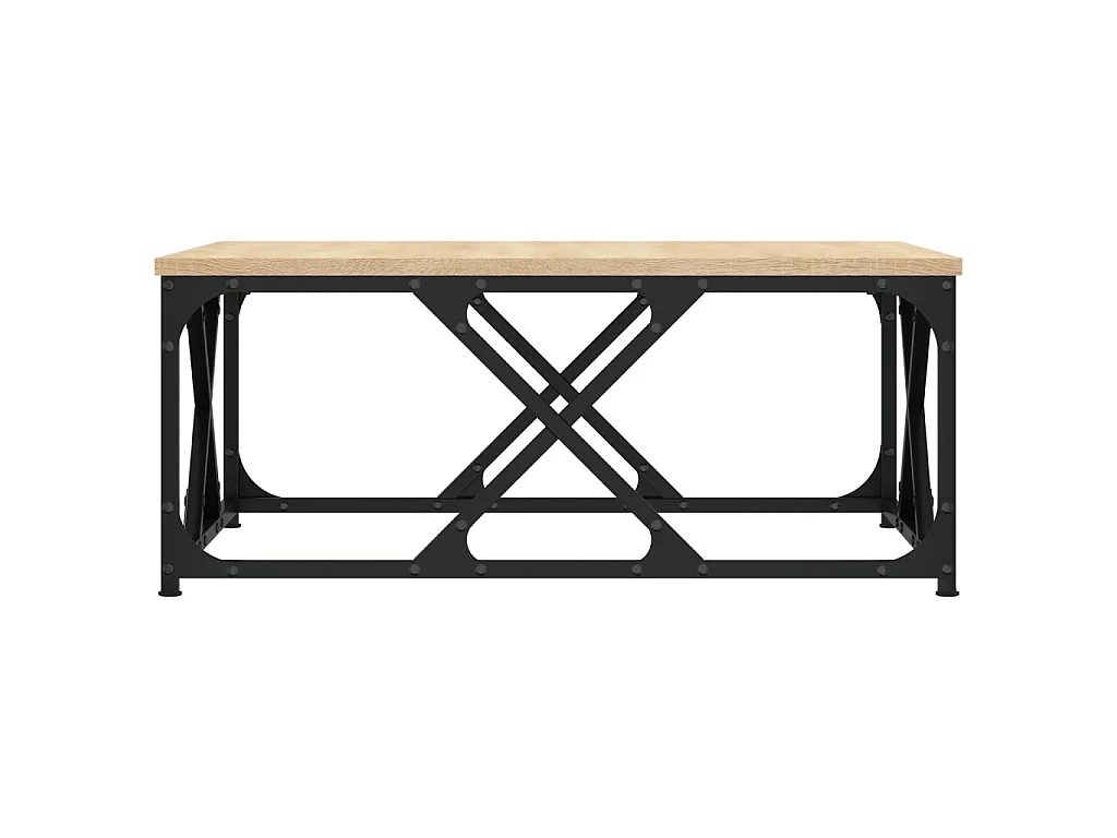 Couchtisch Beistelltisch Sonoma-Eiche 70x70x30 cm Holzwerkstoff -MN65864