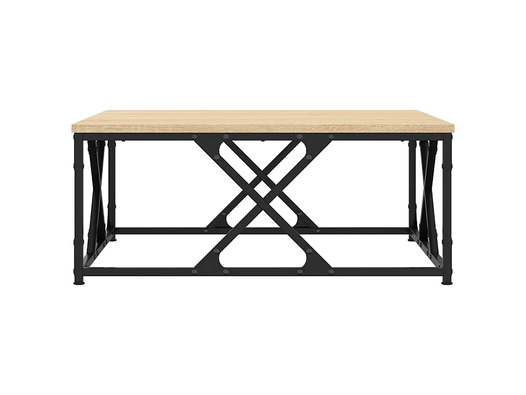 Couchtisch Beistelltisch Sonoma-Eiche 70x70x30 cm Holzwerkstoff -MN65864