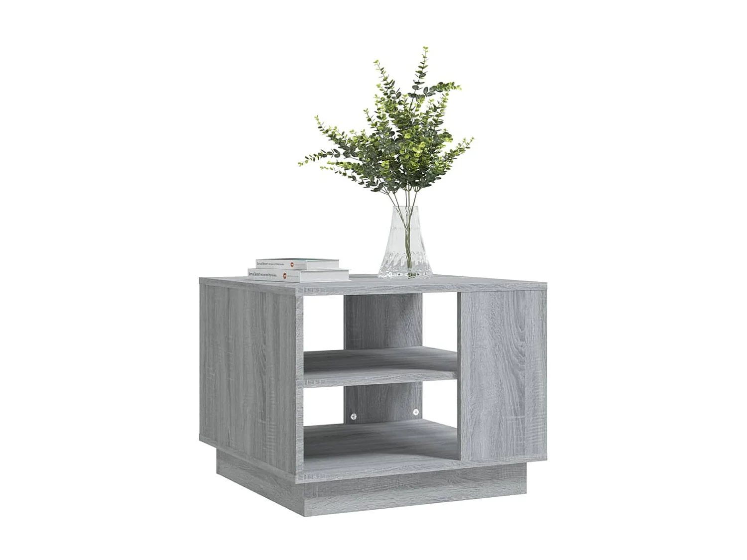 Couchtisch Beistelltisch Grau Sonoma 55x55x43 cm Holzwerkstoff -MN63268